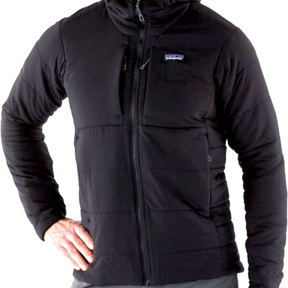 PATAGONIA NWOT MEN JACKET HOODY NANO AIR XXL BLACK - Picture 12 of 16